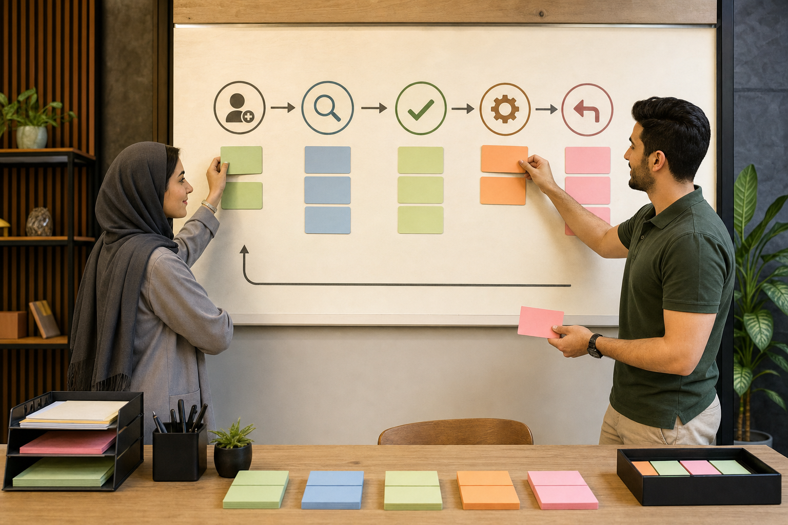 فلوچارت تحویل شیفت از ثبت تا تایید و اقدام