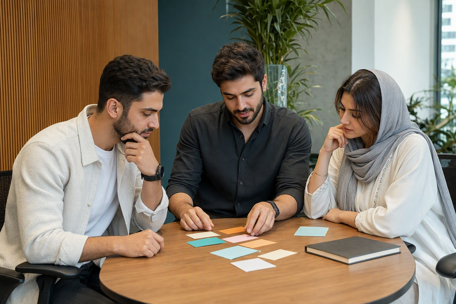 مرور دفترچه تصمیم در جلسه انتقال مسئولیت