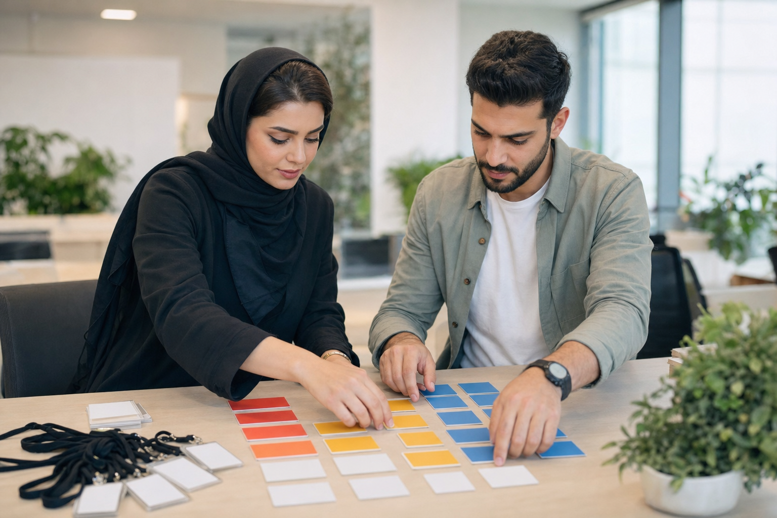 نمونه تصویری ماتریس جانشین موقت و تعیین دسترسی‌ها